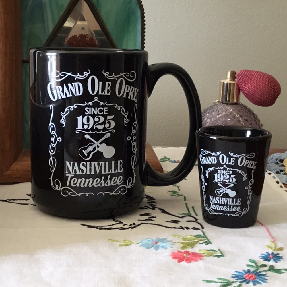 Grand Ole Opry mug & shotglass